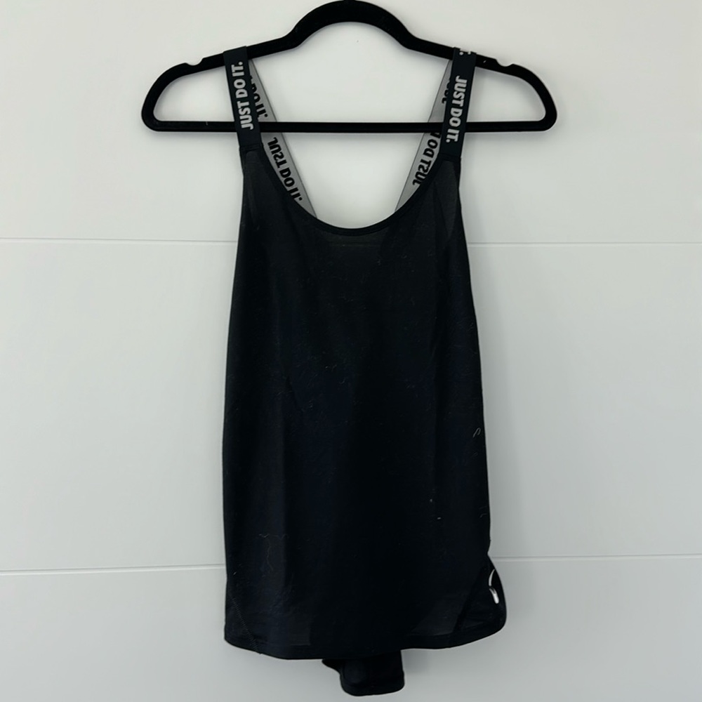 Nike cross back logo tank